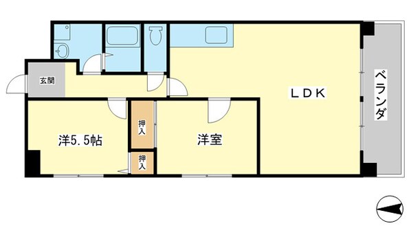 ハイツマエダⅡの物件間取画像